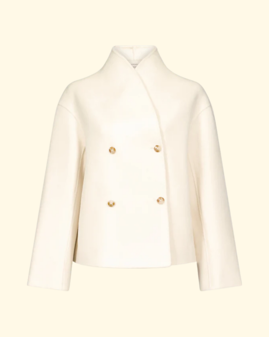 Meyer Double Breasted Jacket | Ivory