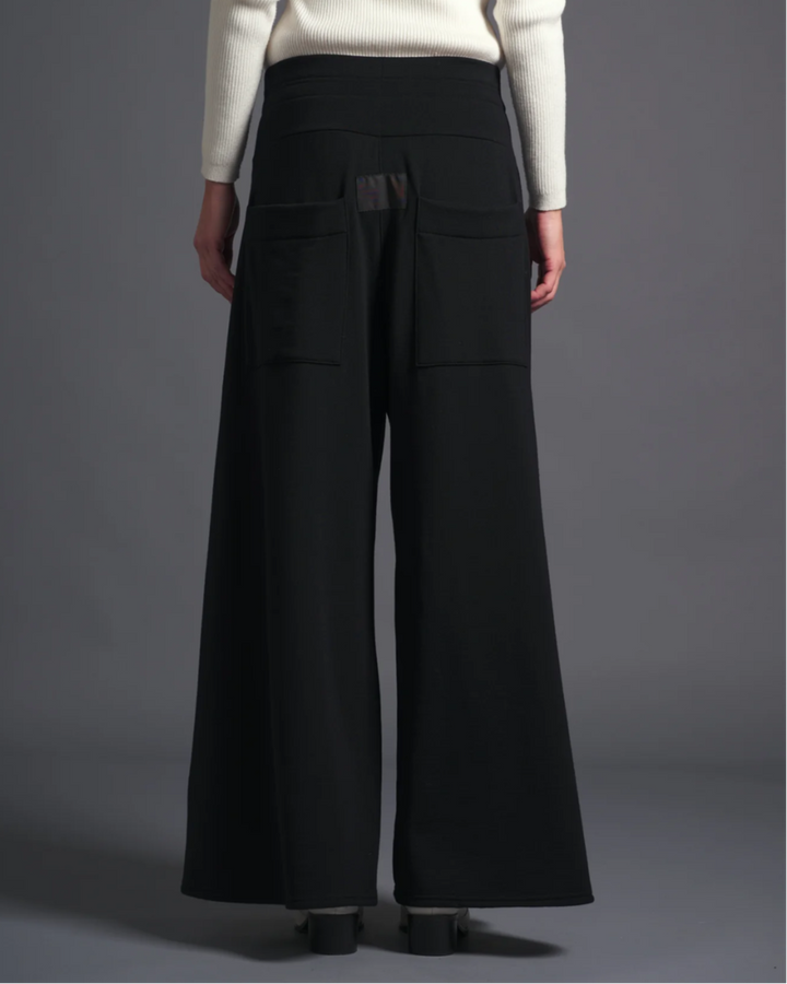 Laurel Pallazo Trouser | Black