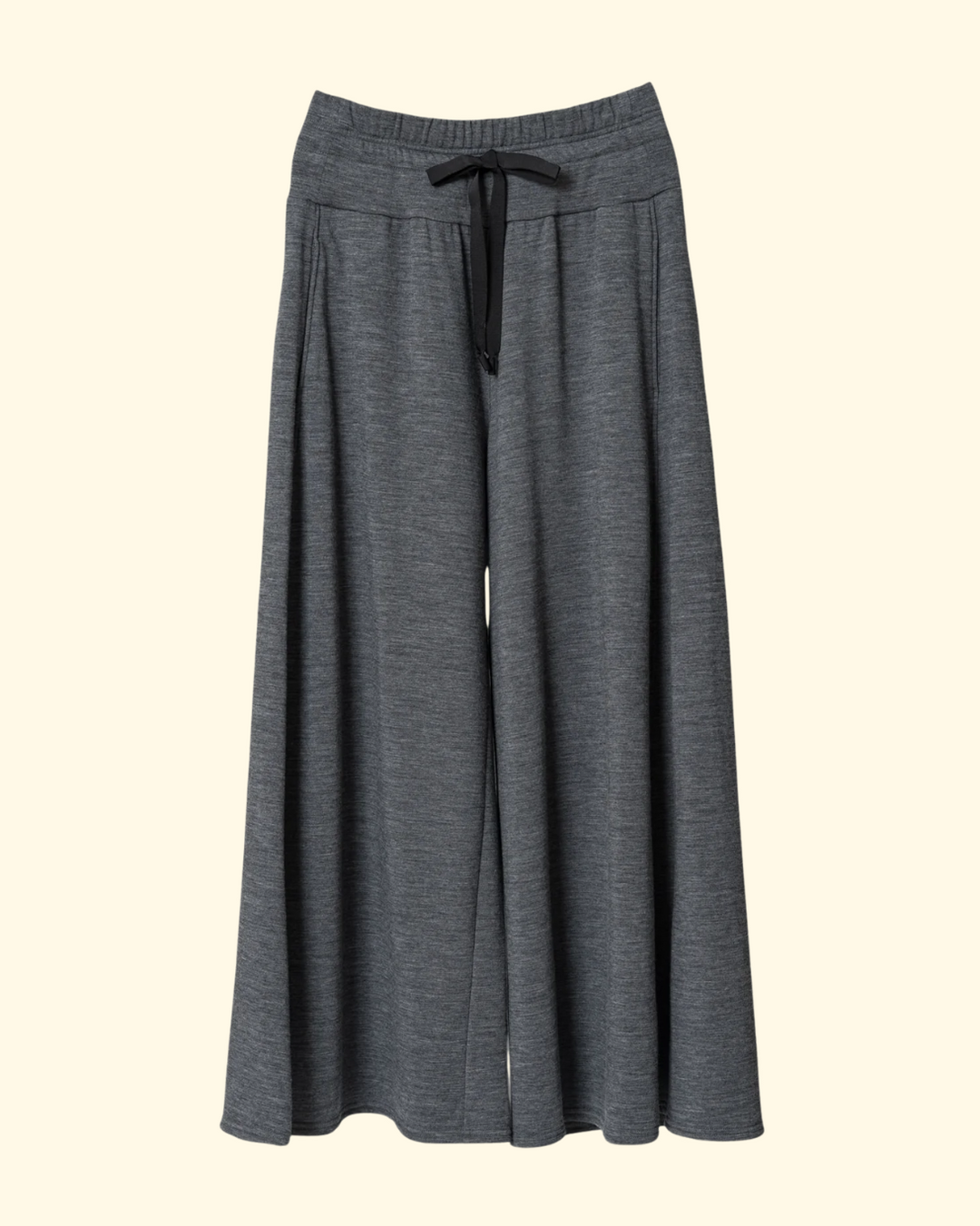 Laurel Pallazo Trouser | Dark Grey