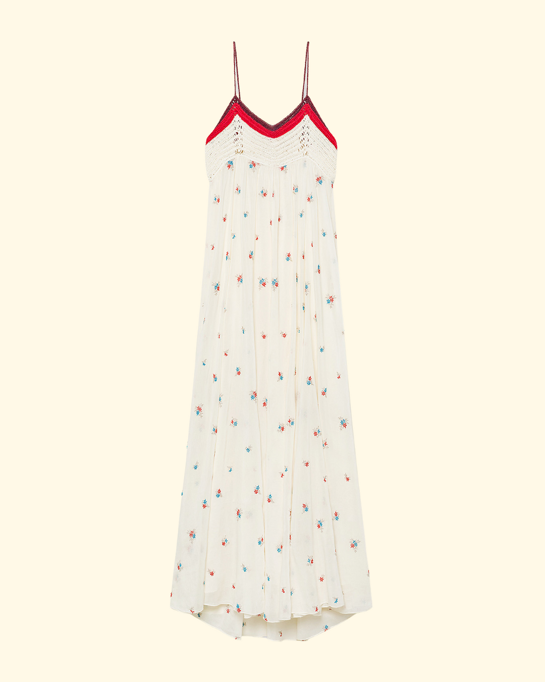 PREORDER Petite Fleurs Embroidery Voile Dress | Butter