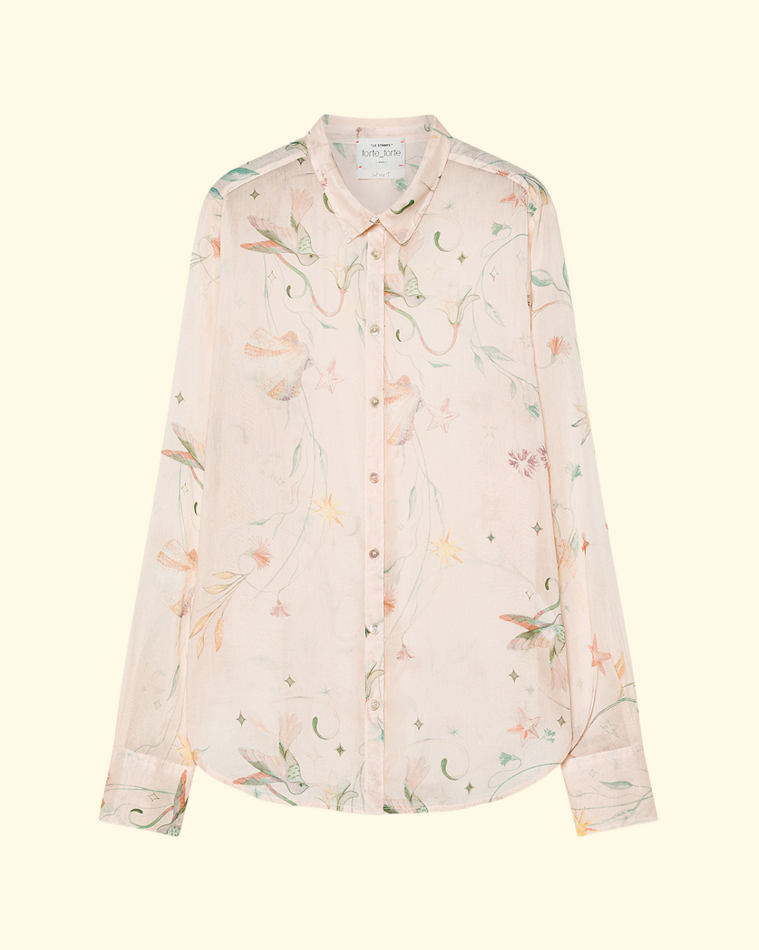 PREORDER Deliverance Print Voile Regular Shirt | Roseo
