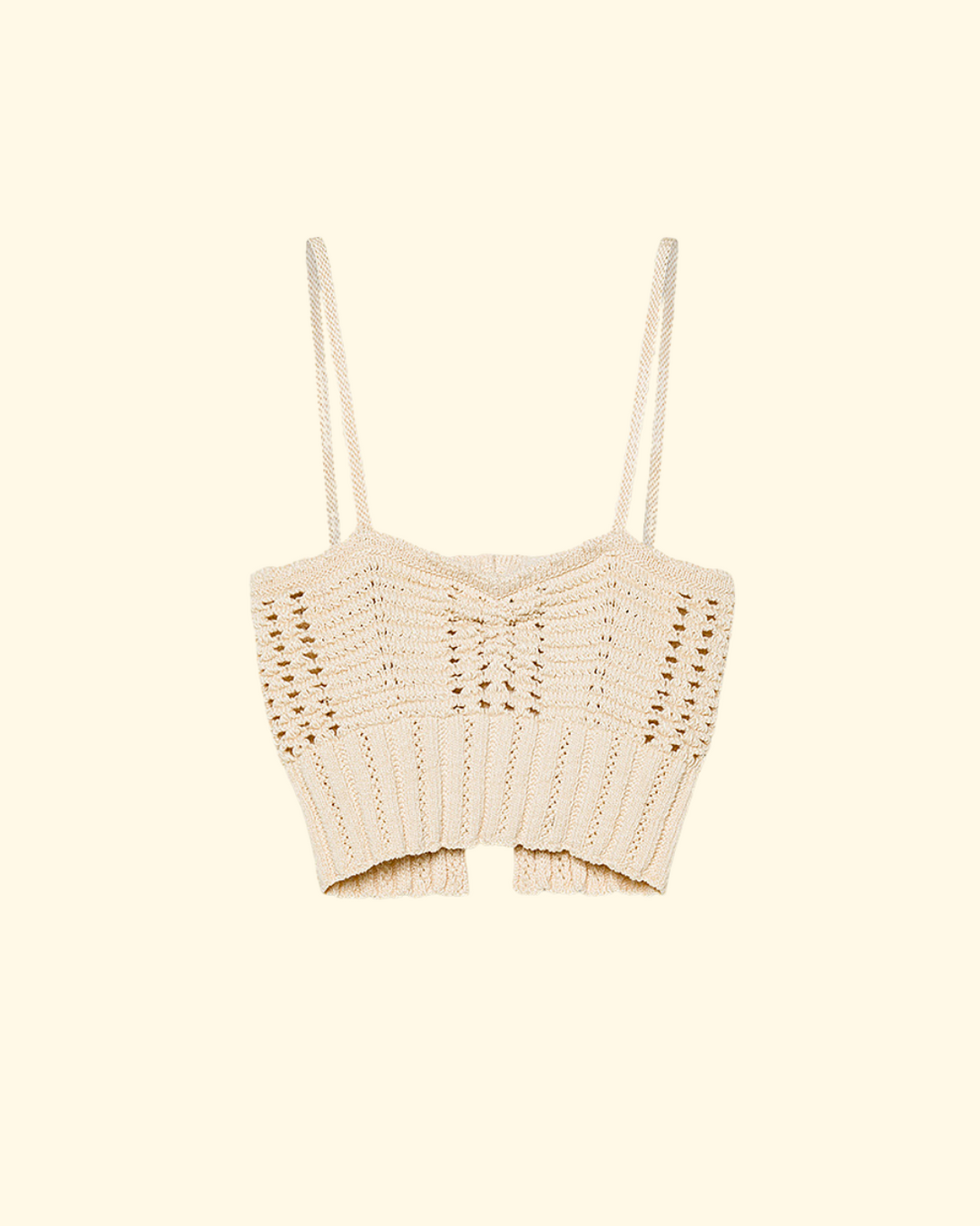 PREORDER Cotton Cable' Bralette