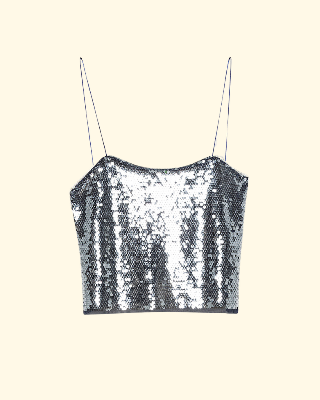 PREORDER Liquid Sequins Top | Midnight