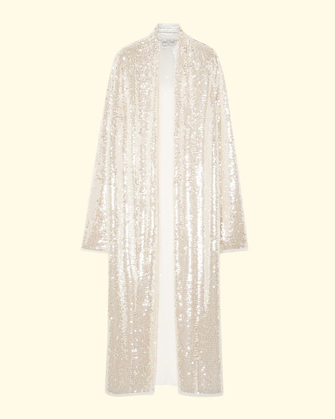 PREORDER Liquid Sequins Dustcoat | Crystal