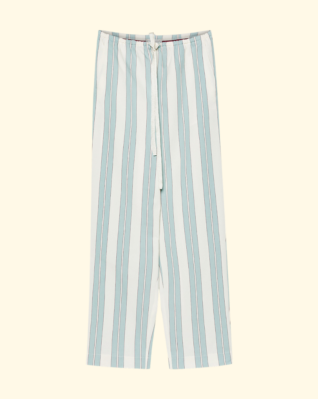 PREORDER Chic Striped Cotton Linen Drawstring Pants | Plume