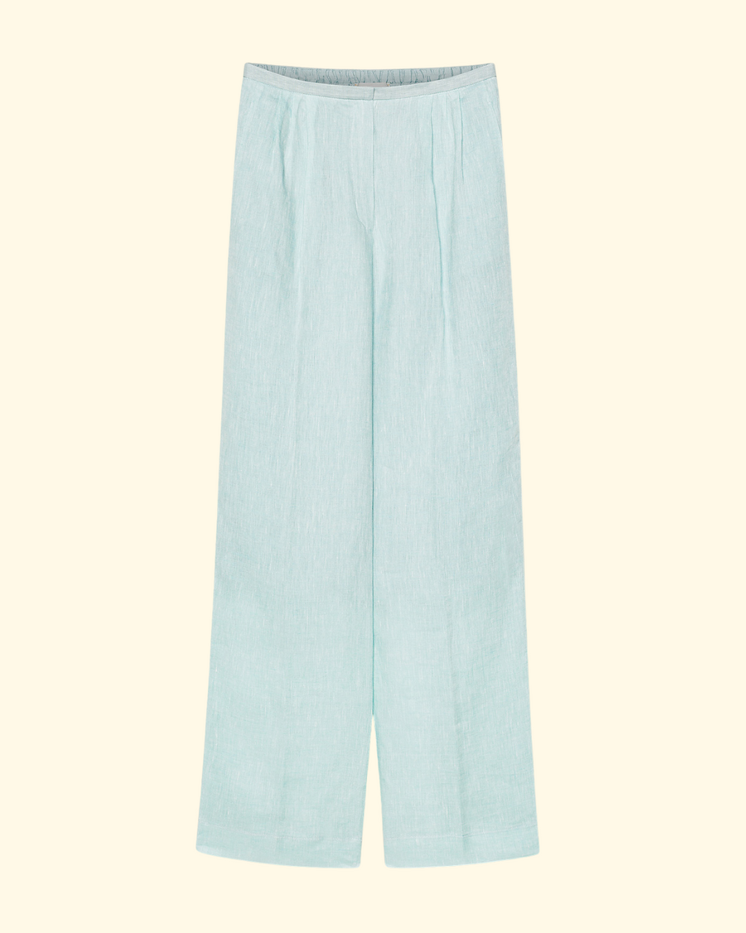 PREORDER Chic Linen Gauze Pleated Pants | Plume