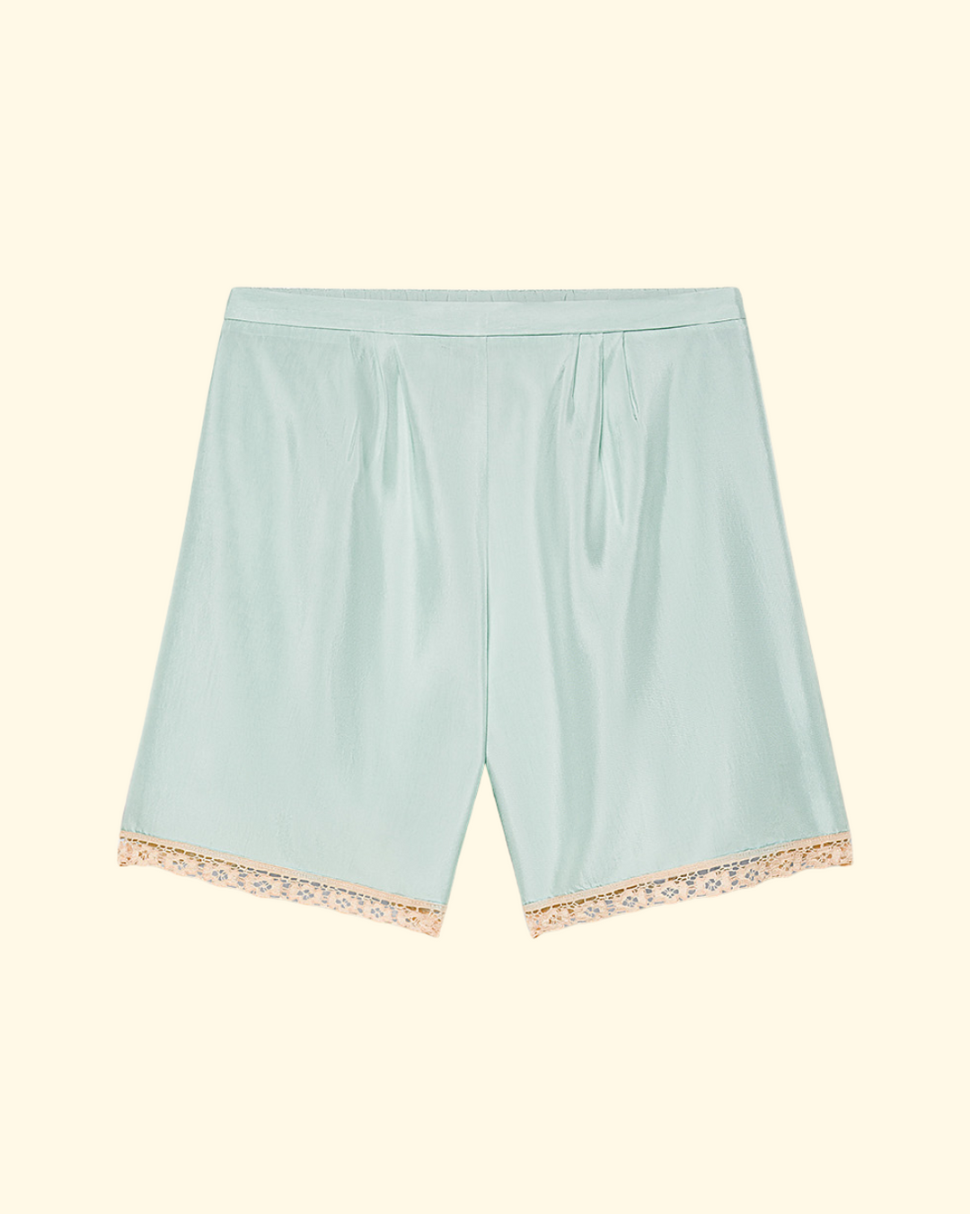 PREORDER Chic Viscose Twill Coulotte w/ Lace | Plume