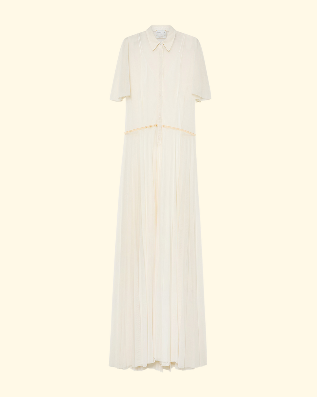 PREORDER Chic Tulle Plisse' Dress w/ Slip | Butter