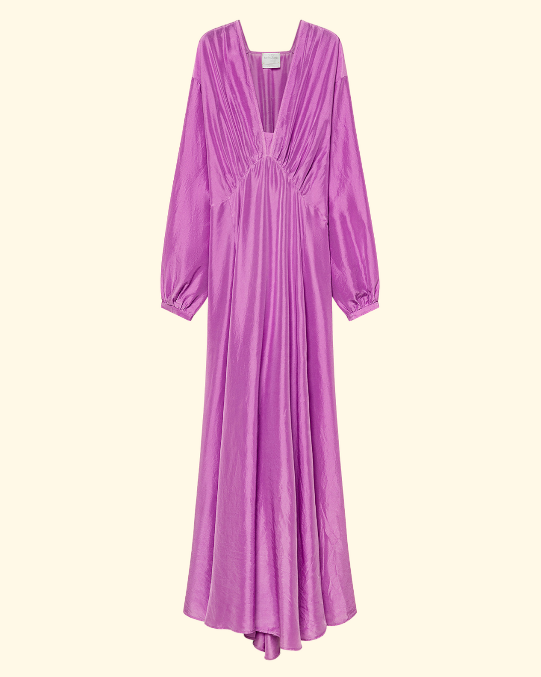 PREORDER Habotai Silk Long Sleeves Dress | Burlesque