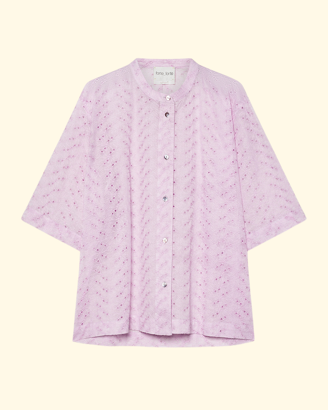 PREORDER Broderie Anglaise Embroidery Muslin Shirt | Charme