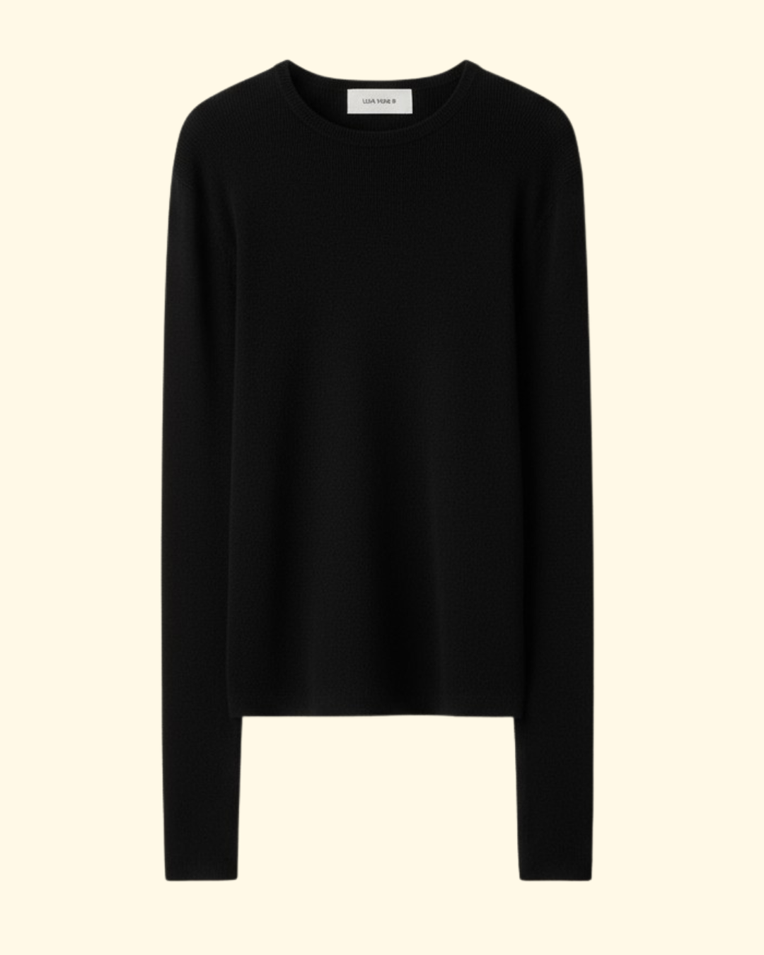Vivian L/S T-Shirt | Noir