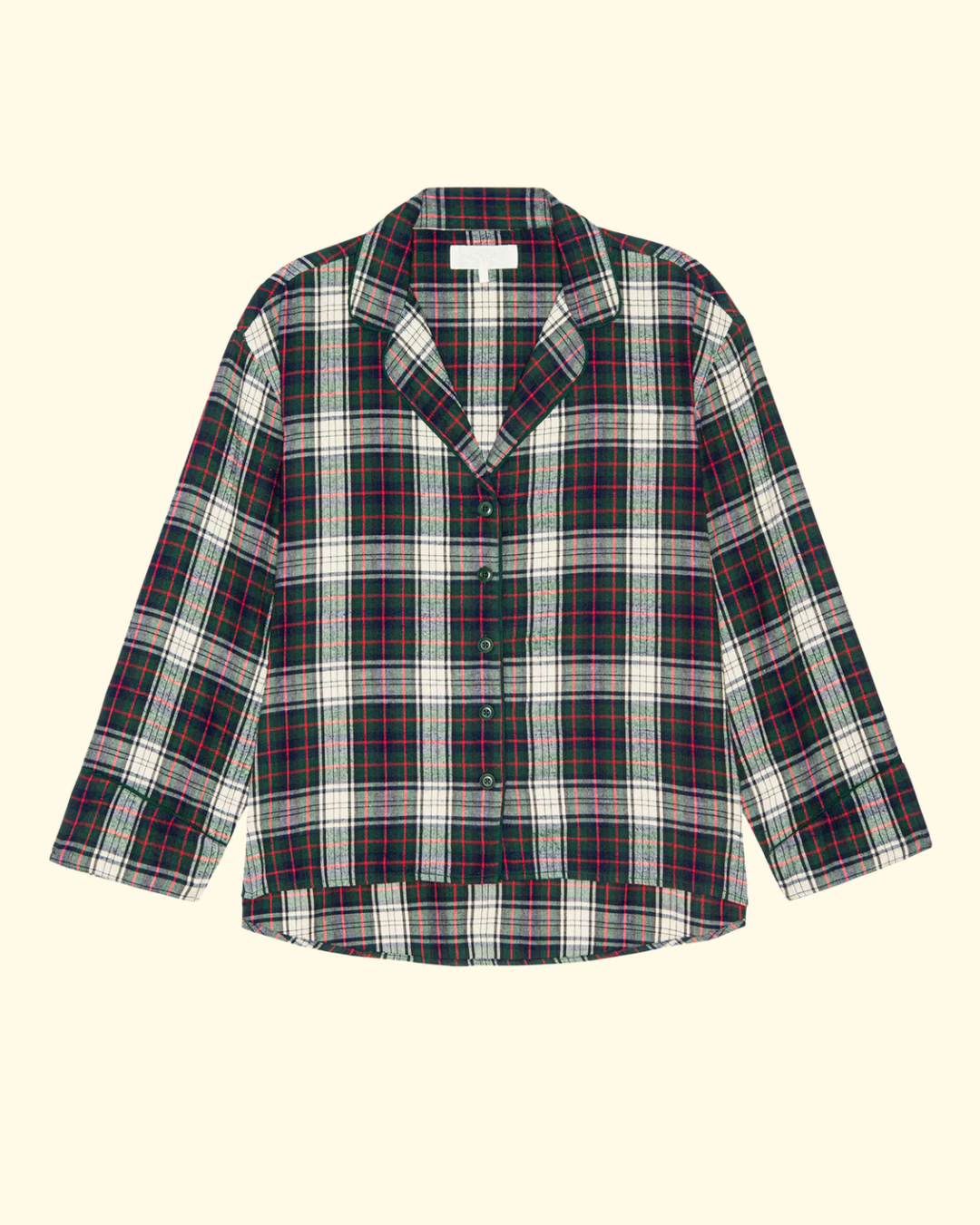 The Flannel Pajama Top | Pine Lodge Plaid