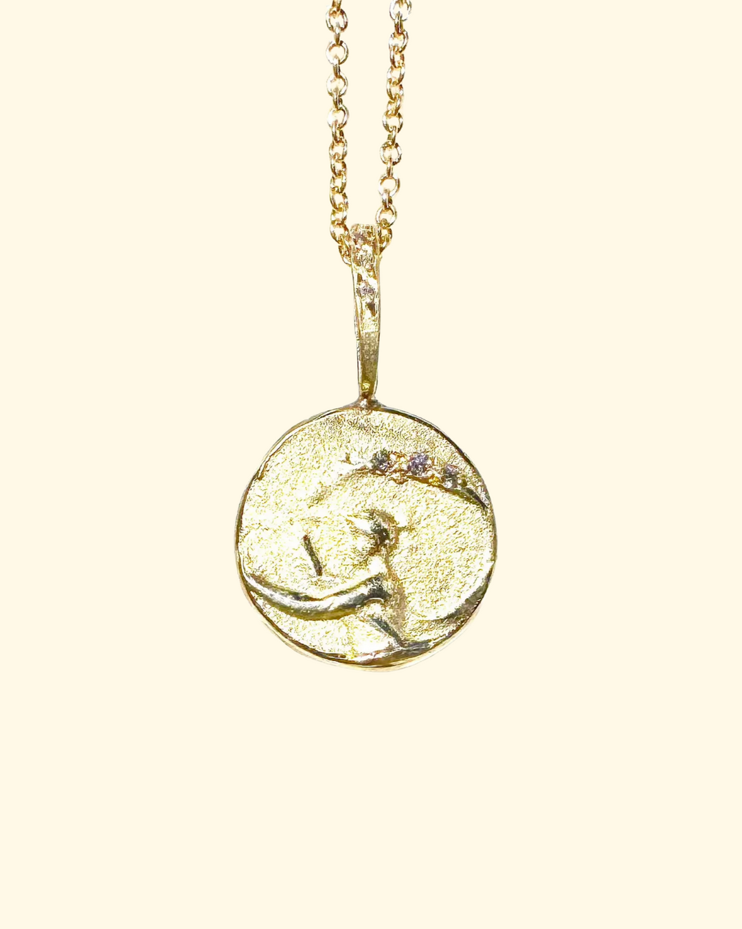 Trust Aurora Artifact Necklace | 14k Gold