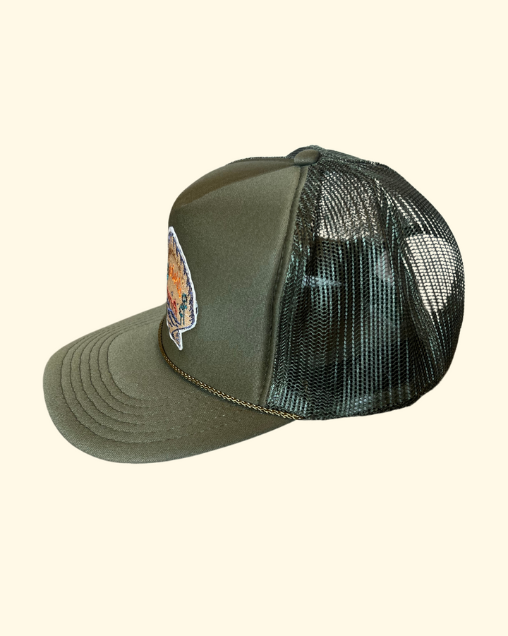 Wright's Trucker | Olive