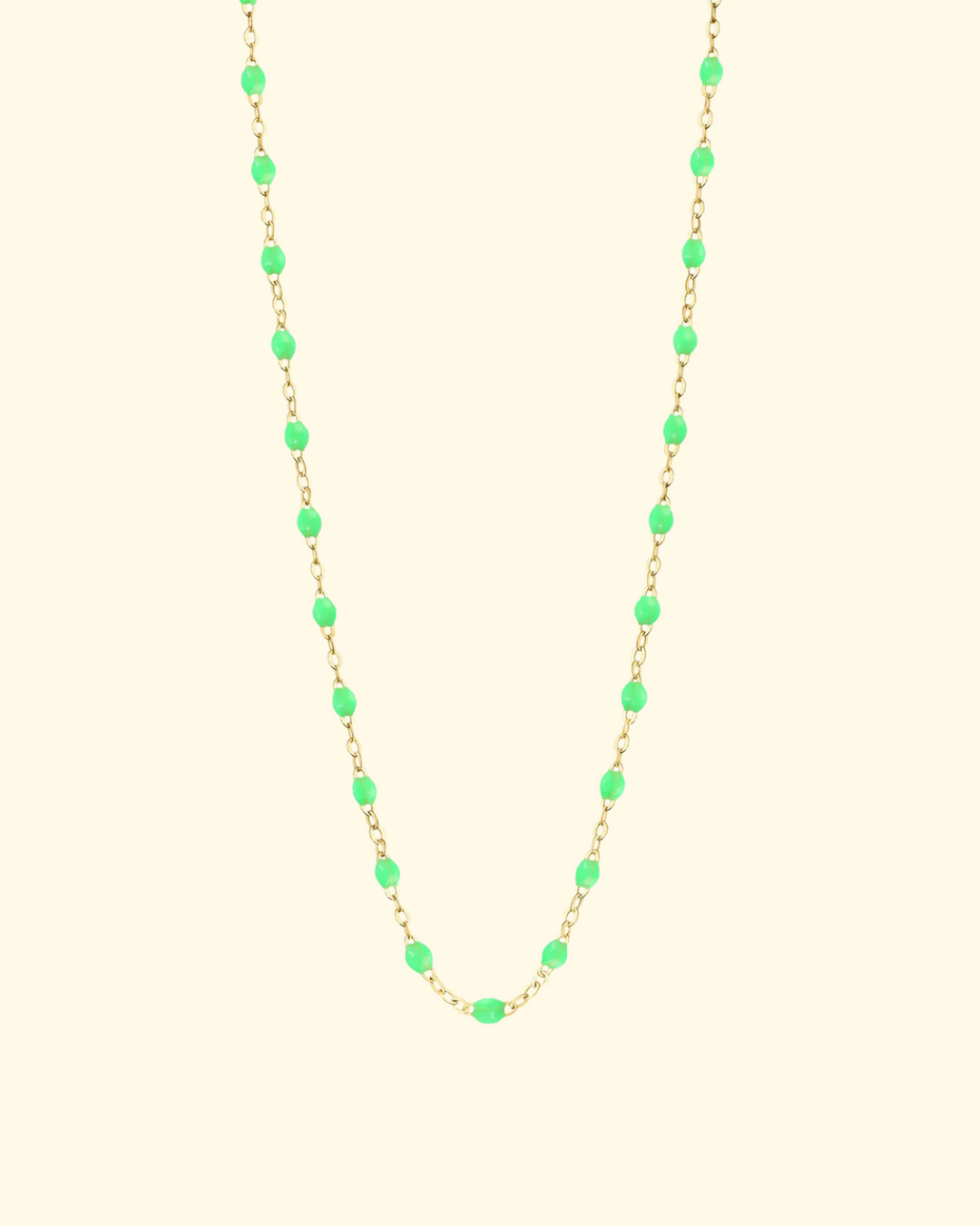 Classic Gigi Necklace | Neon Green