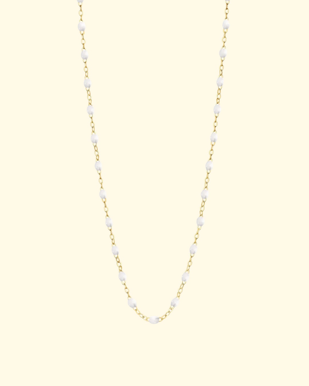Classic Gigi Necklace | White