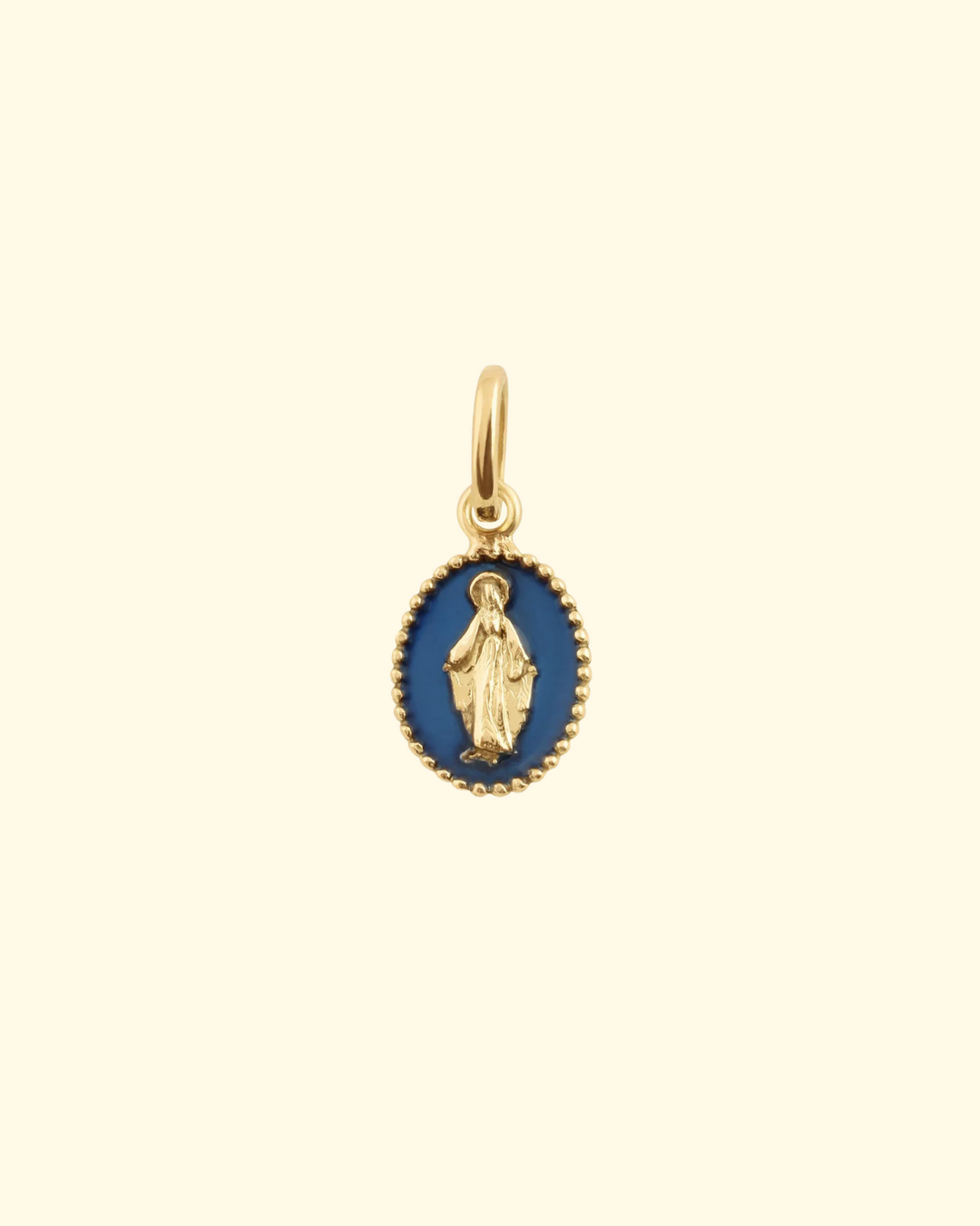 Resin Madone Pendant | Lapis