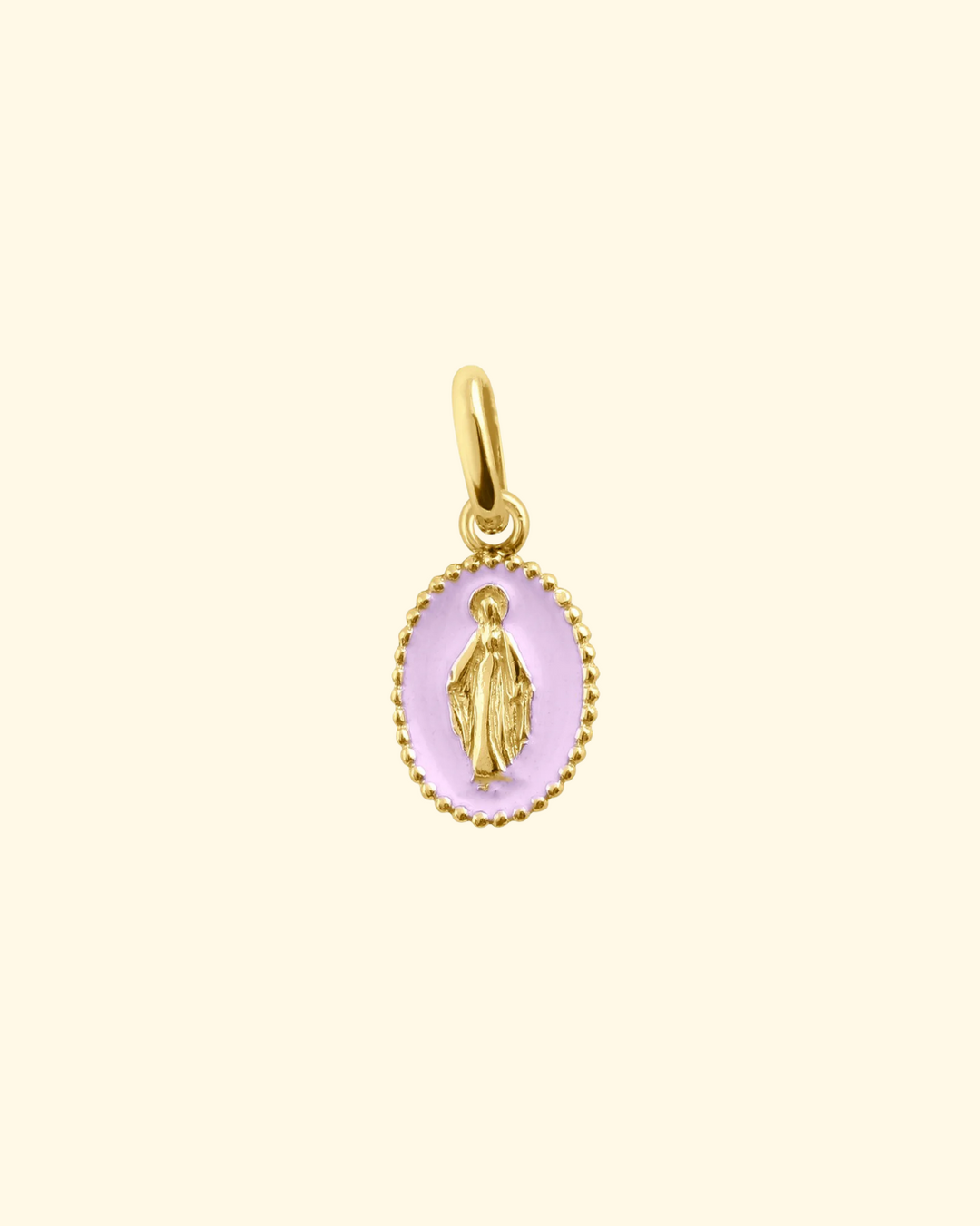 Resin Madone Pendant | Lilac