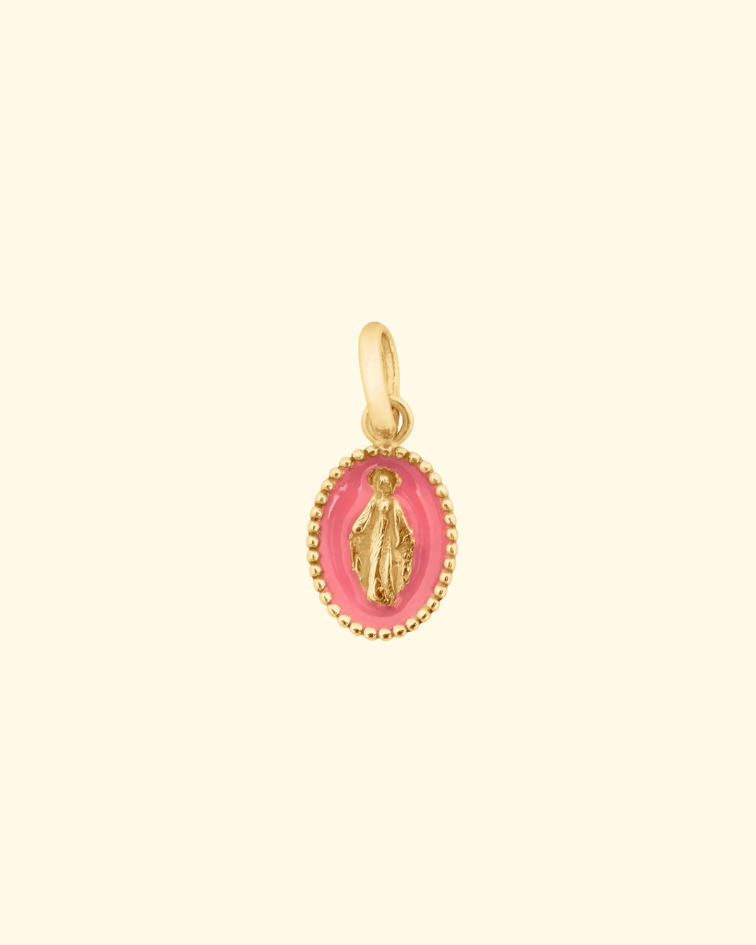 Resin Madone Pendant | Pink