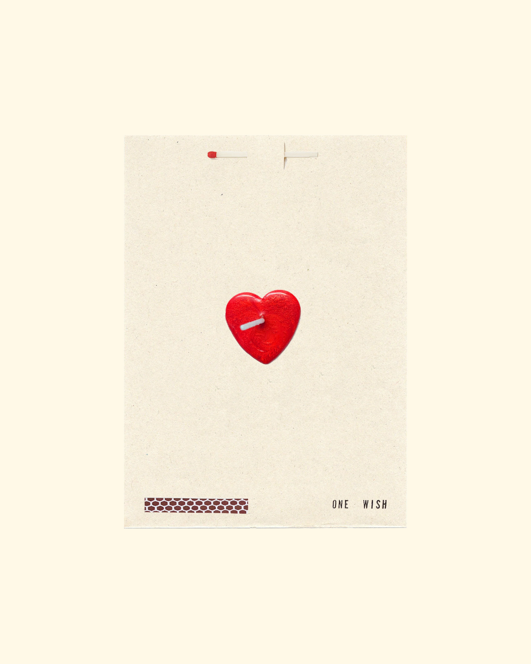 Wish Card | Red Heart