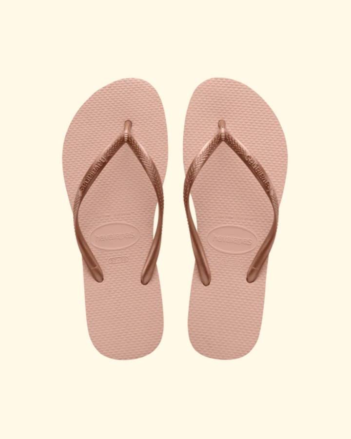 Slim Sandal | Rose Gold