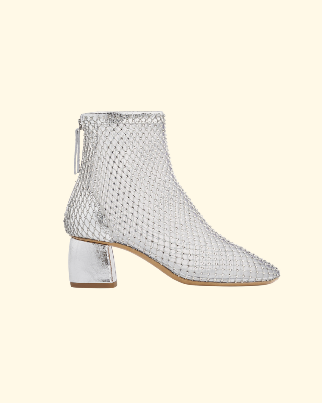 Strass Mesh Chic Ankle Boot | Nuage