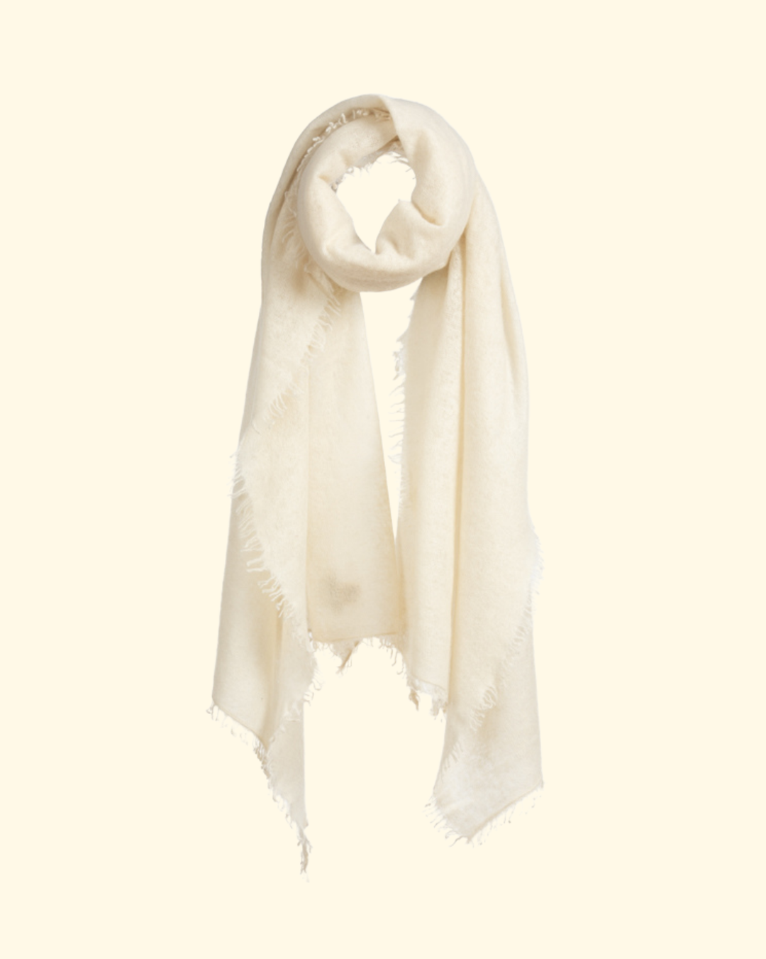 Hand Felted Shawl | Pannacota