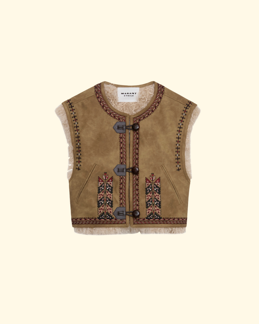 Clemencia Vest | Taupe