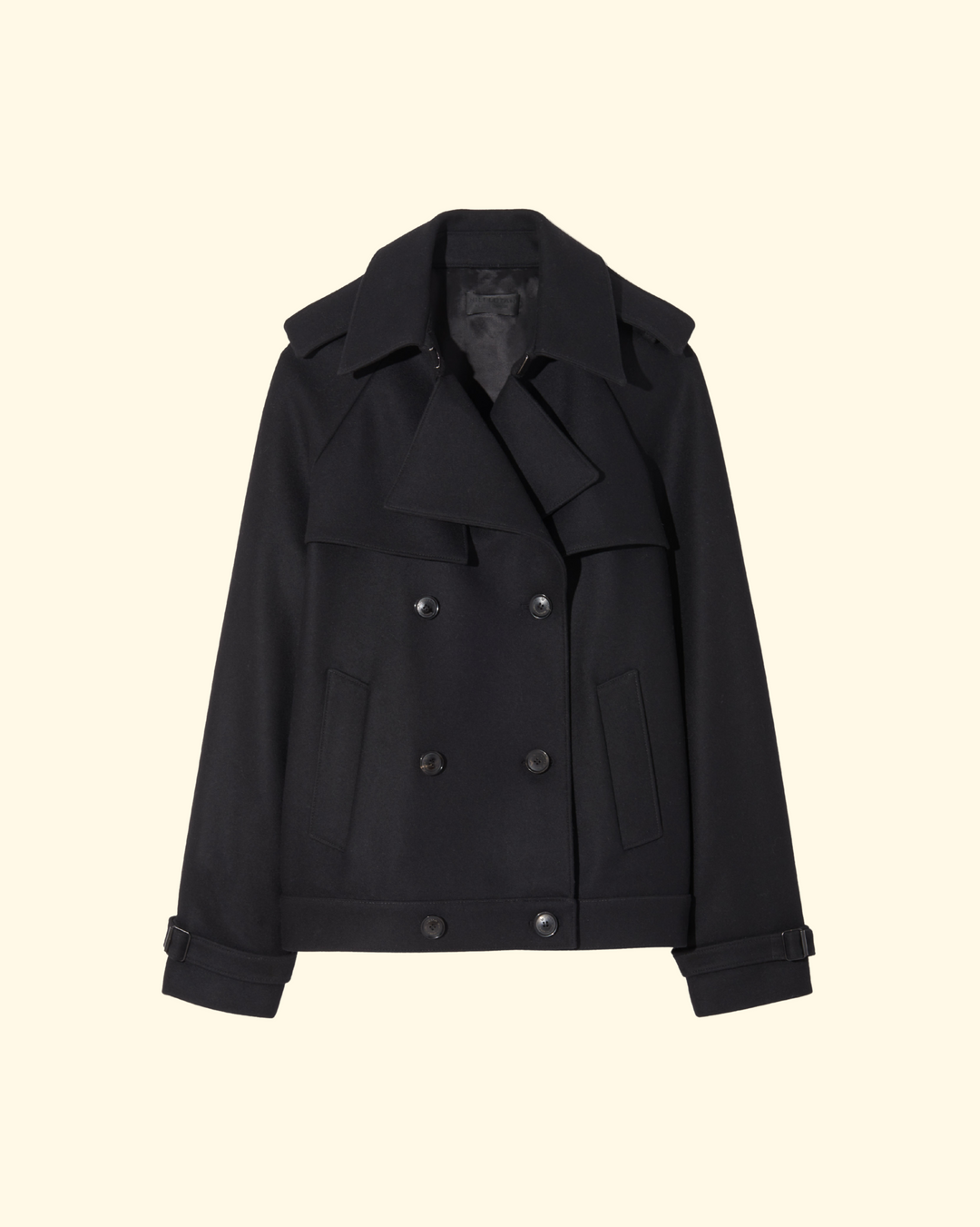 Amaury Short Coat | Black