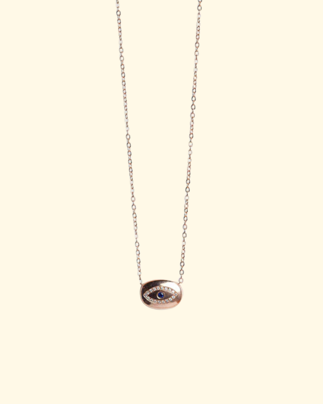 Protective Talisman Necklace | 14k Rose Gold