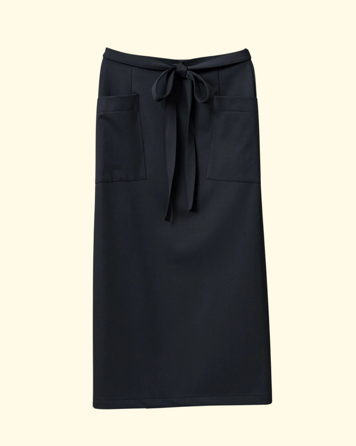 Miranda Wrap Skirt | Black