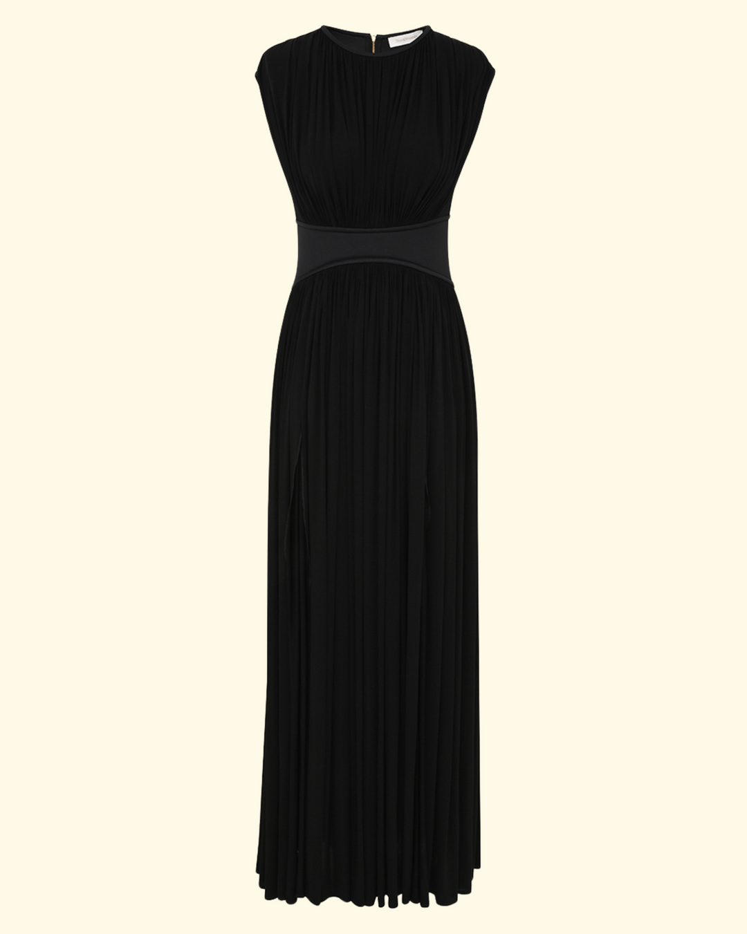 Hypnotic Column Dress | Black