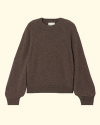 Pemba Cashmere Sweater | Grizzly Melange