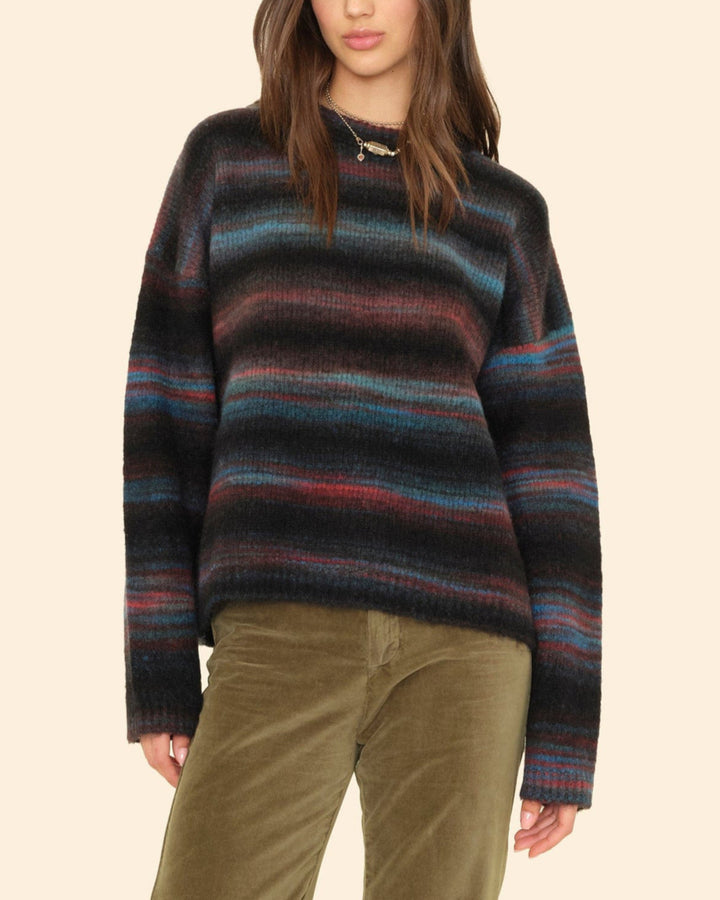 Anders Sweater | Black Ombre