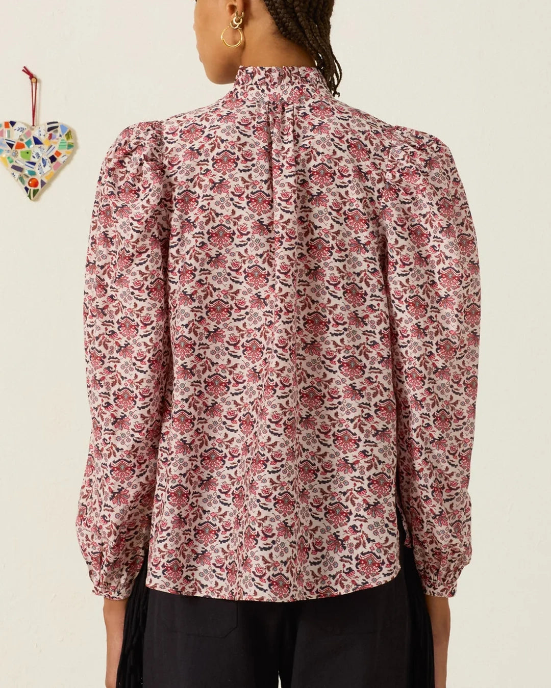 Annabel Horizon Kilim Shirt | Off-White