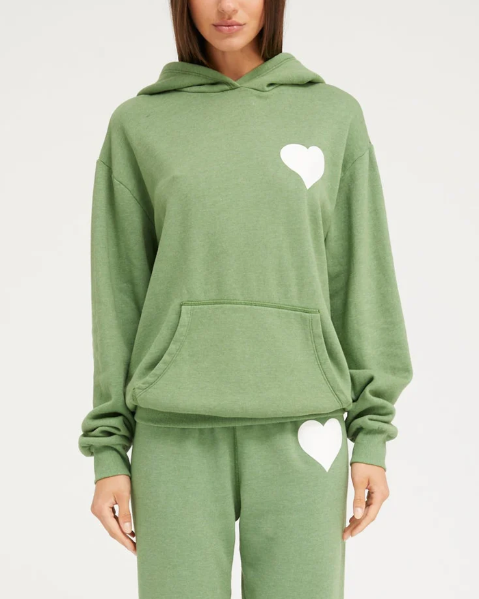 Heart Hoodie | Fern