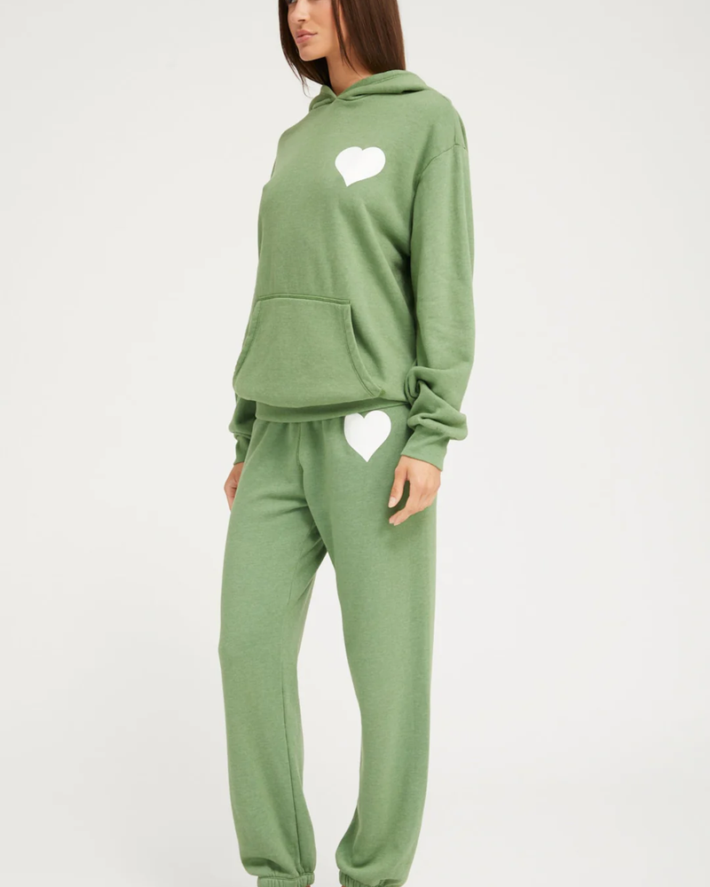 Heart Hoodie | Fern