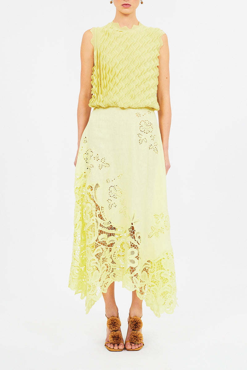 Rae Skirt | Citron