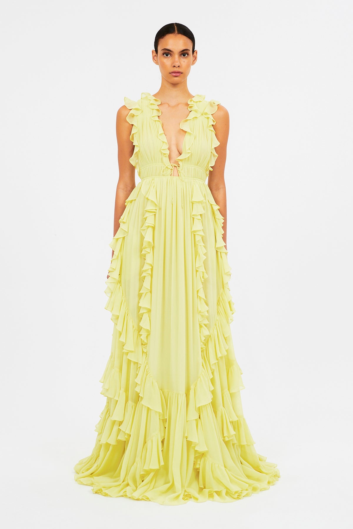 Florella Gown | Citrine