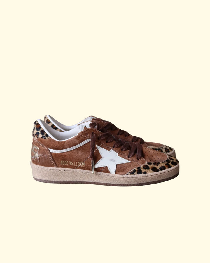 Ballstar | Brown/Leopard/Silver