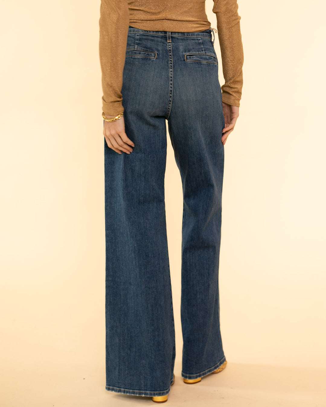 Flora Trouser Jean | Classic Wash