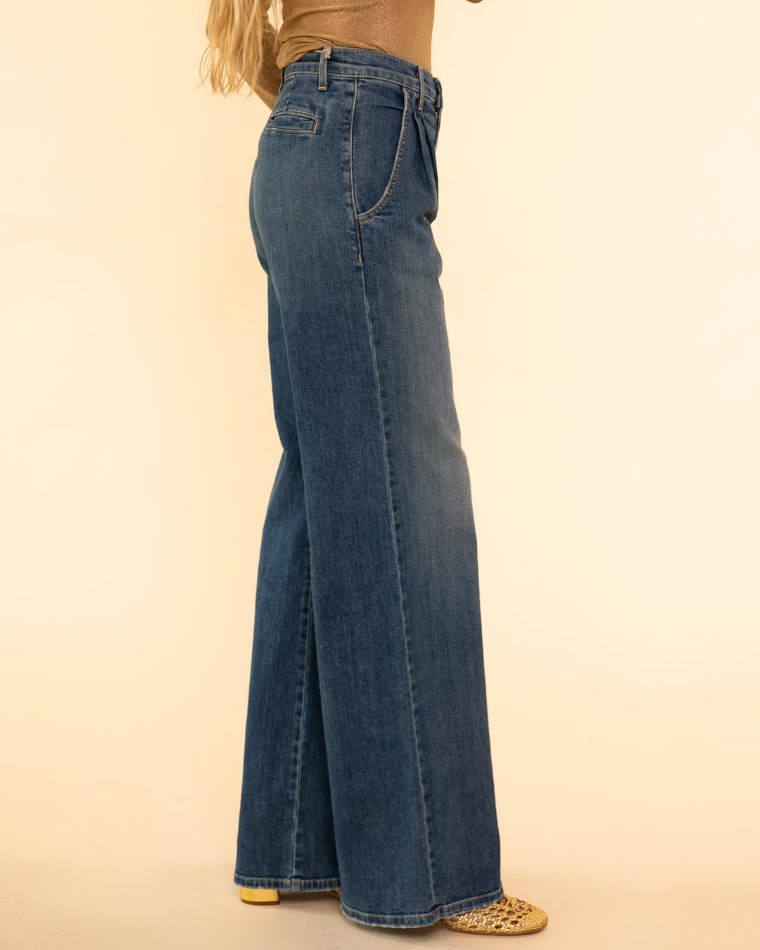 Flora Trouser Jean | Classic Wash