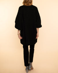 Bill Cable Maxi Jacket | Black