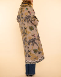 The Sacred Forest Jacquard Coat | Oro