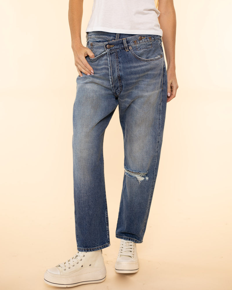 Crossover Jean | Amber Blue