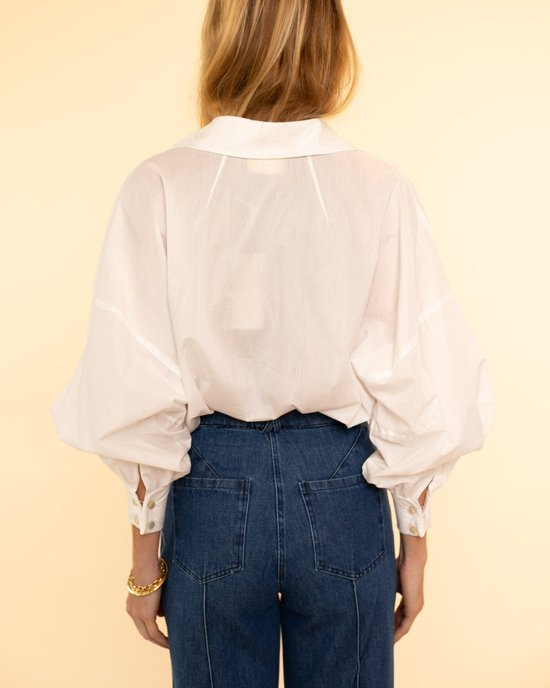 Gatsby Shirt | White Voile