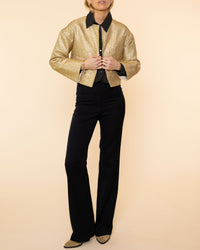Brocade Jacket | Gold