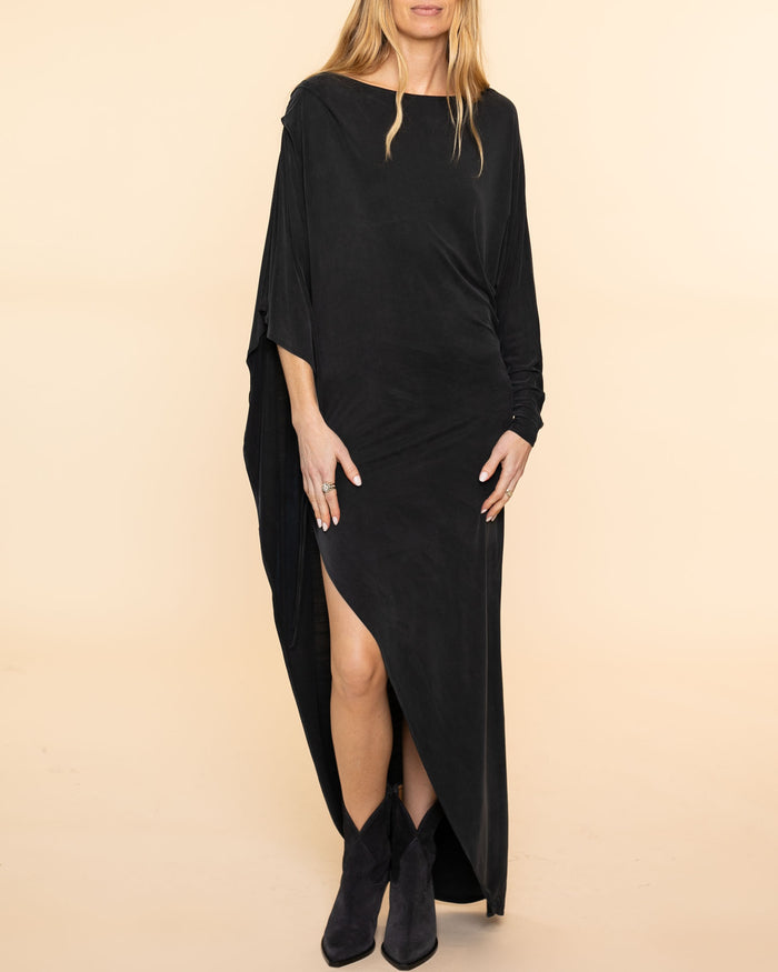 The Nomi One Shoulder Dress | Black