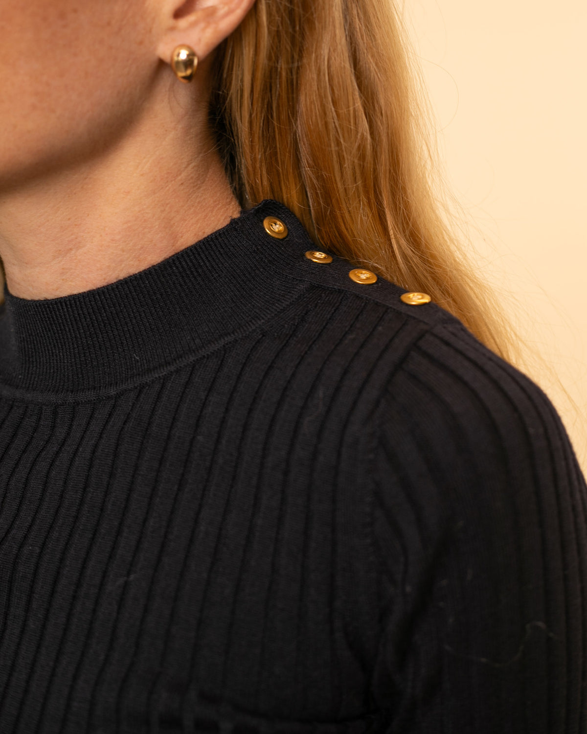 Ribbed Superfine Merinos Turtleneck Sweater | Notte