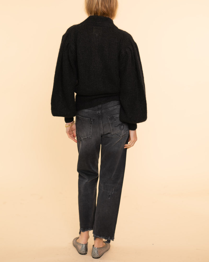 Leandra Knit Cardigan | Black